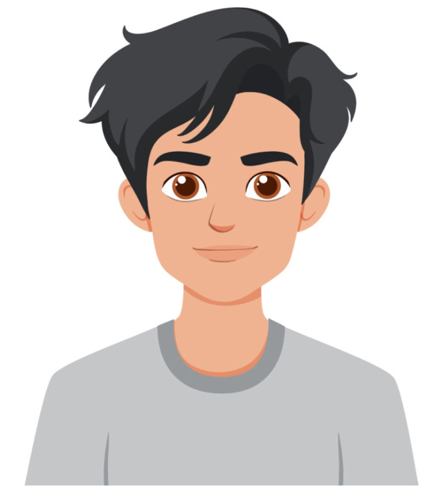 Illustration of Rasfan as a business expert and leader